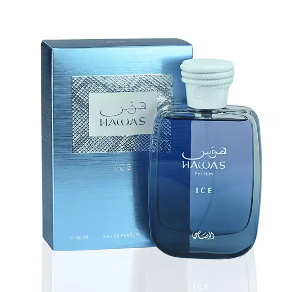 Frasco de Hawas Ice EDP de Rasasi